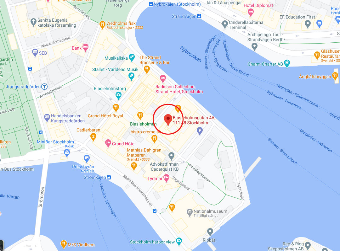 karta kontakt karta huvudkontor
